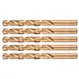 NEO TOOLS HSS-Co Coobalttrellpuurid metallile, 12,0 mm, 5 tk (DIN 338, 135° tsentreeriv ots)
