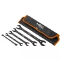 NEO TOOLS Super õhukesed kahepoolse otsaga lamevõtmed, 4-in-1, 6-27 mm (20 suurust), 5-osaline komplekt