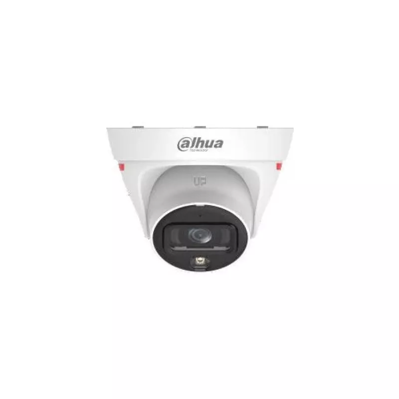 Dahua IPC-HDW1439T1-A-LED-0280B-PRO 4MP Full-Colour Warm LED Kuplikaamera võrgukaamera sisseehitatud mikrofoniga, 2.8mm fikseeritud objektiiv, IP67, PoE