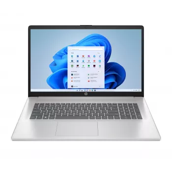 HP 17 sülearvuti - Intel Core 7 150U, 17,3 inch FHD IPS, 24GB RAM, 2TB SSD, Windows 11 Home, Natural Silver