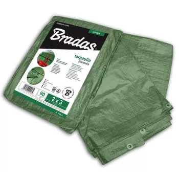 Bradas PL906/10 Raskeveokas sinine polüetüleenist presenning 12 x 10 m, 60 g/m², veekindel, UV-kindel, tugevdatud servadega alumiiniumist aasadega