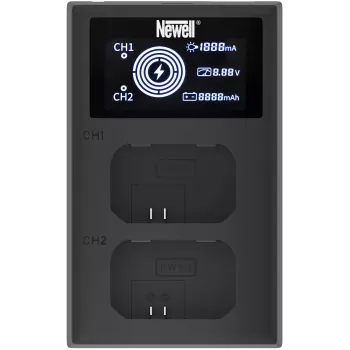 Newell FDL-USB-C kahe kanaliga akulaadija Sony NP-FW50 akudele (NL2545)