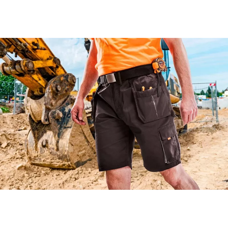 NEO TOOLS HD tööpüksid eemaldatavate taskutega, suurus LD/54, must
