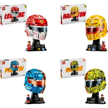 LEGO F1 kiivrite komplekt