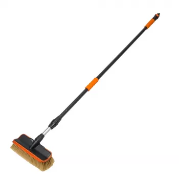 BRADAS pehme autopesu hari teleskoopvarrega 180-300cm 2-tasandiline