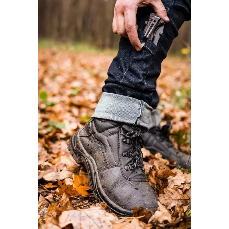 NEO TOOLS DENIM 5-taskiga tööpüksid, suurus M, sinine, tavaline lõige, tugevdatud õmblused, EN ISO 13688