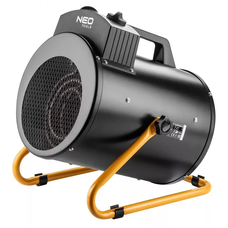 NEO TOOLS 90-069 Tööstuslik elektrikeris 5kW, reguleeritav termostaat, IPX4, 3-faasiline 400V