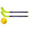 LEAN TOYS Saalihoki komplekt 2 hokikepi ja palliga, 82 cm, punane/sinine, lastele alates 6. eluaastast