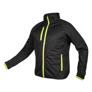 NEO TOOLS Mix&Match Softshell-jope must-kollane suurus S