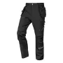 NEO TOOLS Mix&Match tööpüksid koos hülsitaskutega, 4-suunaline veniv, Cordura tugevdusega, must, suurus S