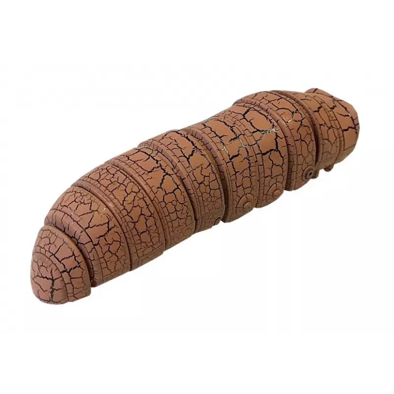 LEAN TOYS Infrapunane röövik, mis väldib takistusi, pruun