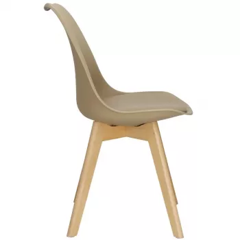 NO NAME Söögitool BEIGE DC0019 47X41X82