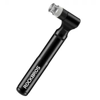 ROCKBROS JG-PB-11 Jalgratta remondikomplekt 120 PSI minipumbaga, 16-ühes multitööriist, liimivabade plaastritega, rehvitõstukite ja hoiukotiga - must