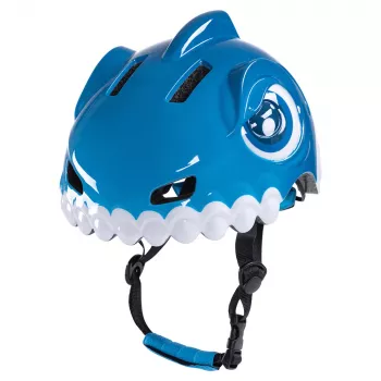 WOZINSKY laste jalgrattakiiver dinosauruse motiiviga, sinine, 52-56 cm