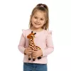 LEAN TOYS Plüšist kaelkirjak pehme kaisuloom 30 cm