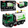 LEAN TOYS Tänavapühkija veoauto veefunktsiooni tulede helidega 1:14
