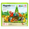 LEAN TOYS Magnetilised ehitusklotsid Metsloomad Džungel Loomadeaed 27 tk