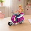 LEAN TOYS Anlily Reisiv Nukk Tõukerattaga, Prillide, Telefonihoidiku ja Aksessuaaridega