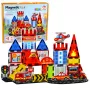 LEAN TOYS Magnetilised ehitusklotsid Tuletõrjejaam 42 tükki