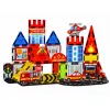 LEAN TOYS Magnetilised ehitusklotsid Tuletõrjejaam 42 tükki