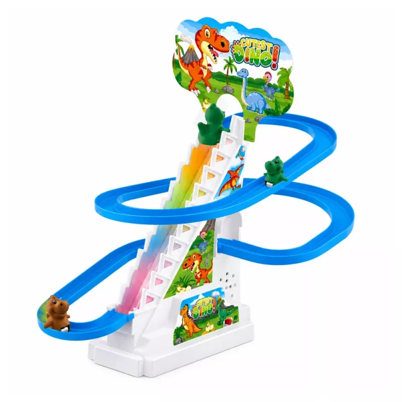 LEAN TOYS Rada Dinosaurus Liumägi Liikuvad Trepid Figuurid Tuled Helid