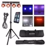 LIGHT4ME LED BAR COB PAR 4x30W RGB LED PAR koos statiivi ja kaanega