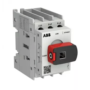 ABB OT Plus OT40G1-3MS40 A 3-pooluseline 40A koormuslüliti otsese käepidemega