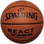 Spalding React TF-250 FIBA heakskiidetud korvpall, suurus 7, Performance Composite Leather, sise-/välitingimustesse