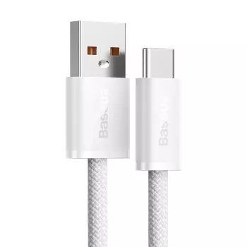 Baseus Dynamic Series USB-A to USB-C kaabel 100W 2m Valge
