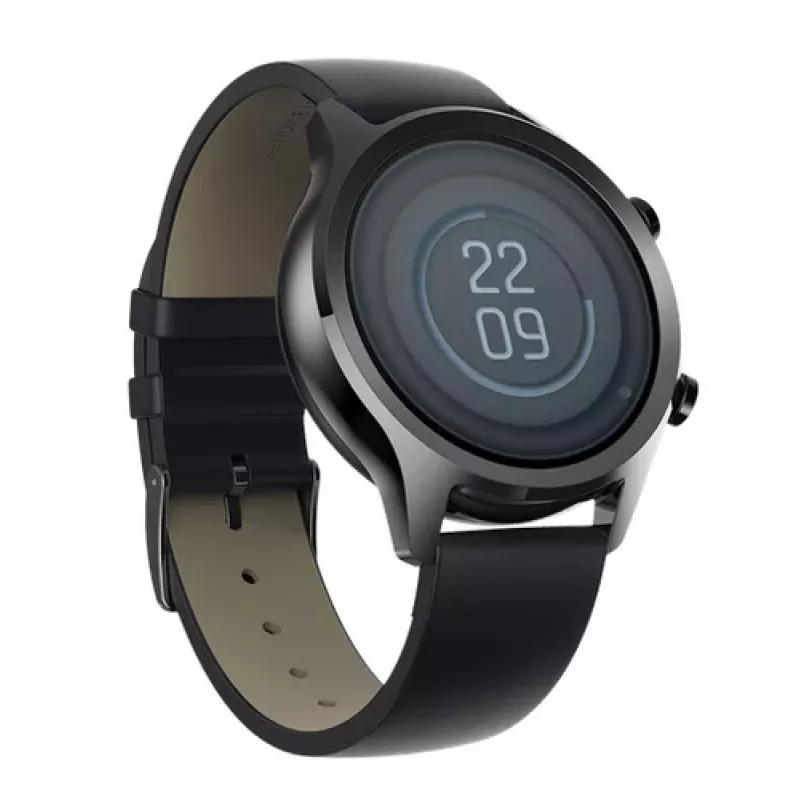 TicWatch C2+ nutikell NFC GPS AMOLED 1,3 tolli veekindel Bluetooth Wi-Fi must