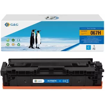 G&G XL-Toner kompatibel zu Canon 067H cyan