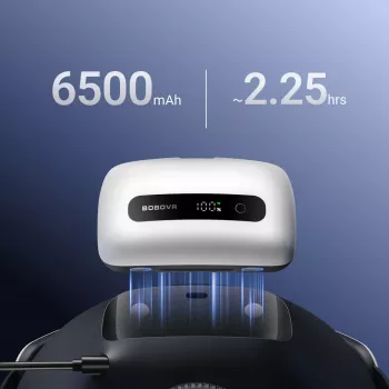 BoboVR BM60-1 6500 mAh aku koos laadimisdokiga M3 Pro+ ja M3 jaoks - Valge