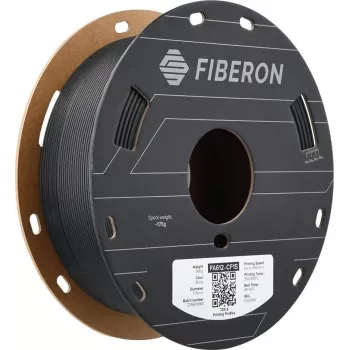 POLMASK Polymaker Fiberon PA612-CF15 süsinikkiud nailonist filament 1.75mm 0.5kg must