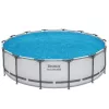 Bestway 29404 Päikeseenergia basseinikate mullikilega 427 cm sinine