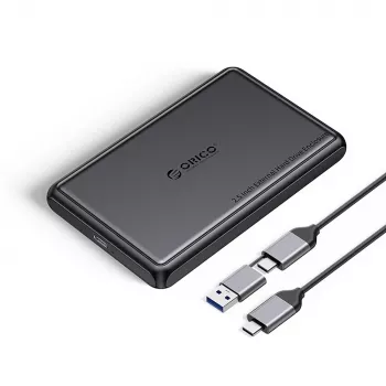 ORICO DDL25-C3 2,5-tolline HDD/SSD korpus USB-C 5Gbps must