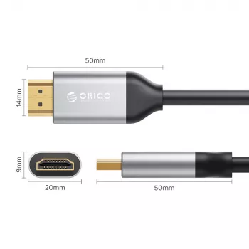 ORICO H8Y1 HDMI 2.1 kaabel 8K 60Hz 5m must