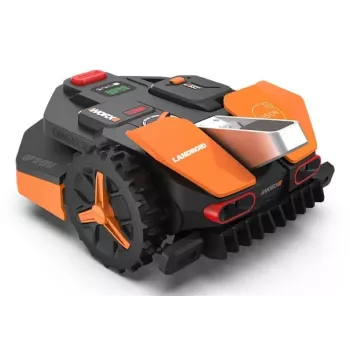 Worx Landroid WR202E robotniiduk intelligentse navigatsiooniga, 250 m², Cut-to-Edge, 20-50 mm, Wi-Fi ja Bluetooth, vihmaandur, 20V PowerShare