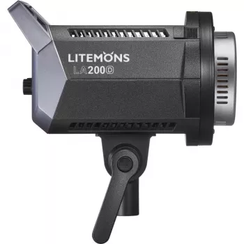 Godox Litemons LA200D K2 2-valguseline Daylight LED Monolight komplekt pehmete kastide, statiivide ja kandekotiga