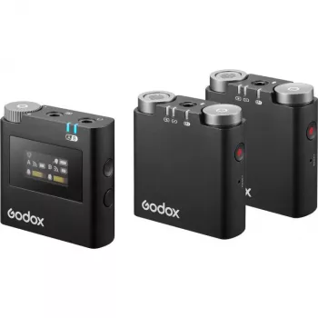 Godox Virso M2 2.4 GHz traadita mikrofonisüsteem salvestamiseks