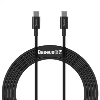Baseus CATYS-C01 USB-C to USB-C 100W PD Fast Charging Cable 2m Black