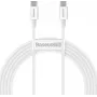 Baseus Superior Series USB-C to USB-C kaabel 100W 2m Valge