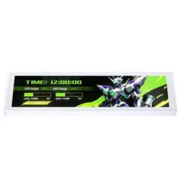 Jonsbo DS916 White 9,16-tolline IPS-ekraan korpuse kinnitusega