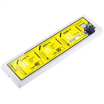 Jonsbo DS916 White 9,16-tolline IPS-ekraan korpuse kinnitusega