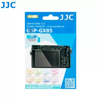 JJC karastatud klaasist ekraanikaitse Panasonic Lumix GX80 GX85 FZ2000 FZ2500 G7 FZ300 G80 G85 LX10 LX15 – 9H kõvadus, 0,3 mm, 3,0 tolline LCD