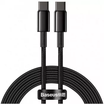 Baseus Tungsten Gold USB-C to USB-C kaabel 100W PD 2m must