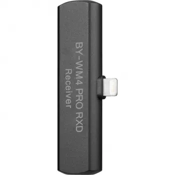 BOYA BY-WM4 PRO RXD 2.4GHz juhtmevaba mikrofoni vastuvõtja iOS Lightning seadmetele