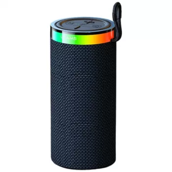 USAMS YX018 kaasaskantav Bluetooth 5.4 kõlar must