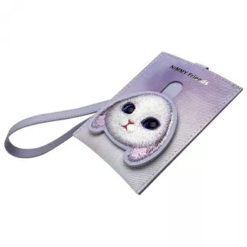 Nimmy Big Eyed Pet 2.0 Rabbit kaardihoidja rahakott, lilla
