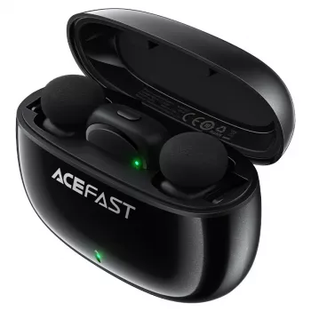 ACEFAST R2 juhtmevabad lavalier-mikrofonid (2 saatjat, USB-C vastuvõtja) - must
