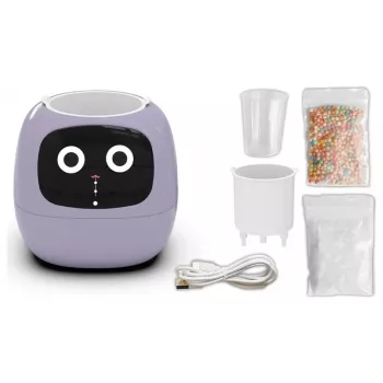 PLANTSIO IVY nutikas toataed, lilla, 6-pesaline hüdropooniline süsteem 23W täisspektriga LED-valgustusega, 1,5L veepaak, automaatne valgustus, puutepaneel